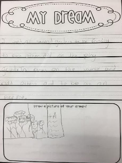 2nd Grade "I Had a Dream"
