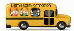Change in Dismissal and Pick Up Procedures.