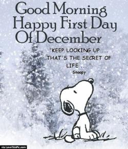 Happy 1st Day of December