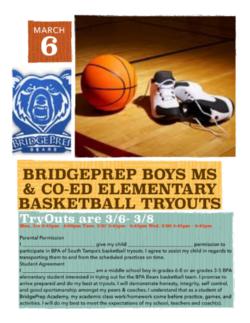 BPA Basketball Tryouts