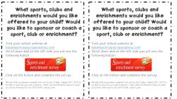Enrichment Survey