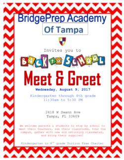 Meet the Teacher Day Tomorrow!!!