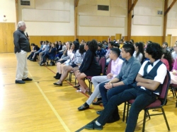 Pete Oshea speaks at MS General Leadership Meeting