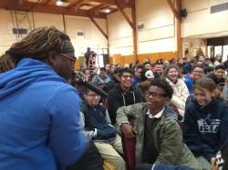 Corey Thornton Speaks at Lead Day Meeting