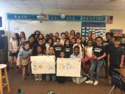 Visit from Meteorologist Greg Dee Yesterday