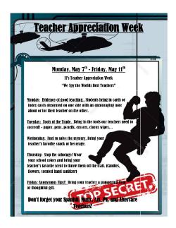 Teacher Appreciation Week Coming Soon!