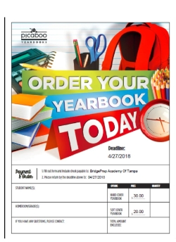 Last Day to Order your Yearbook!