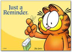 Reminder for this week