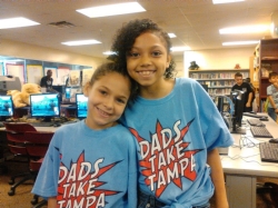 Dads Honored During Super Hero Day