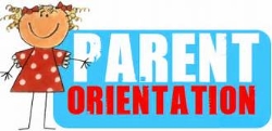 New Parent Orientations this coming week!