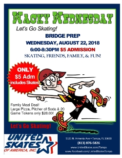 Spirit Night at United Skates Tonight!!