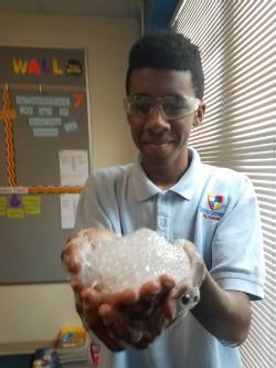 8th Grade Dry Ice Lab