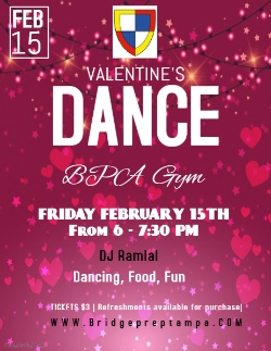Valentines Dance Friday!