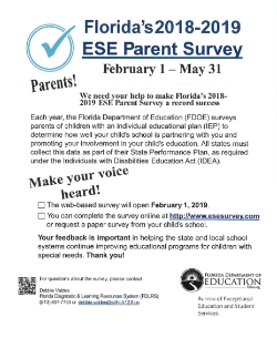 ESE Parent Survey