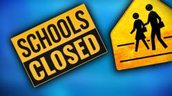 SCHOOLS CLOSED SEPTEMBER 3rd TUESDAY DUE TO HURRICANE DORIAN